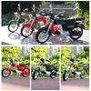 1:10 Jialing JH-70 Simulation Alloy Motorcycle Model Simulation Sound And Light Old Locomotive Toys