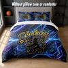 Chelsea FC Design Bed Bedding Set 1 Duvet Cover + 2 Pillowcases Soft Breathable Household Bed Linens