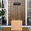 Please Leave Packages and Deliveries Here Sign Sticker, Self-Adhesive Waterproof Modern Deliveries Sign for Packages, Please Place Packages in Box