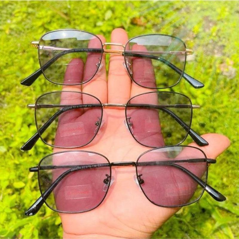 Pochromic Anti Radiation Eye Glasses Women Men Square Eyeglasses Anti Blue Light Eyewear Sunglasses