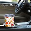 591ml Car Tumbler Autumn maple leaf elements Straw Cup Hot Cold Cup Leakproof Tumbler Gift Cup Stainless Steel Tumbler