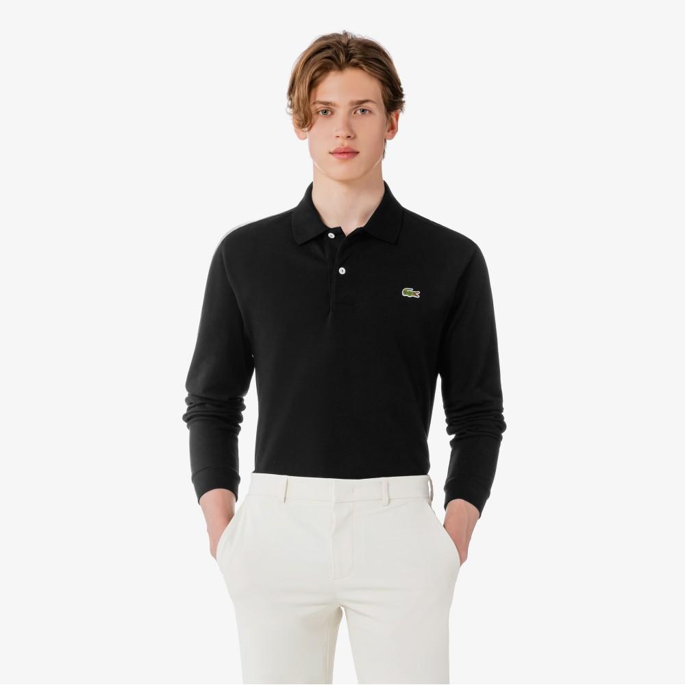 Lacoste Men's French Regular Fit Basic Long Sleeve Polo Shirt PH732E-56G031