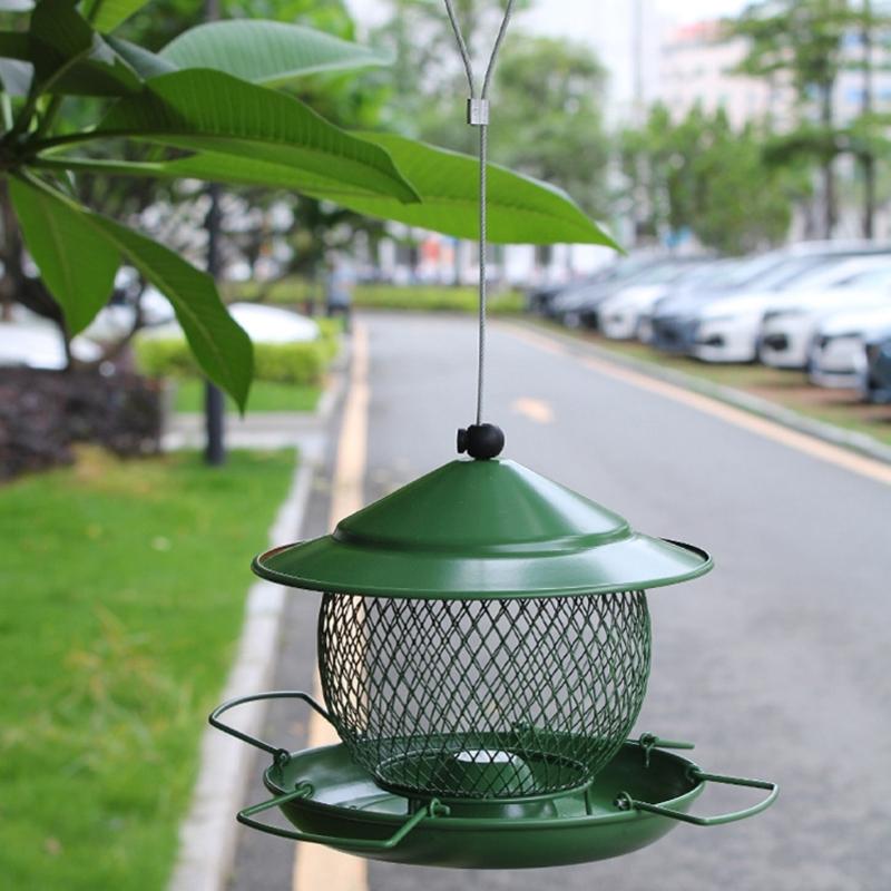 Bird Feeder For Outside Multipurpose Metal Bird Cage Feeder Reusable Feeding Accessories For Home Indoor Outdoor Garden