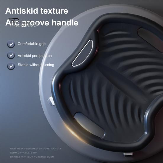 Abdominal Crunching Wheel Use Mute Strong Load-bearing Ergonomic Rotatable Gear Roller Tray Fitness Sliding for Home Workout