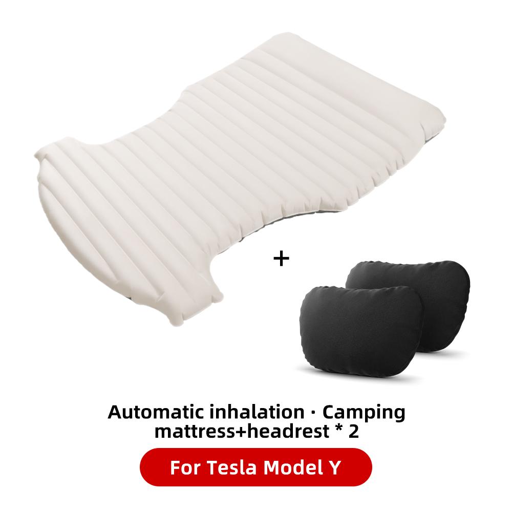 YZ For Tesla Model Y Mattress  Automobile Self-Inflating Mattress Travel Sleeping Mattress Tesla Car Inflatable Camping Mattress