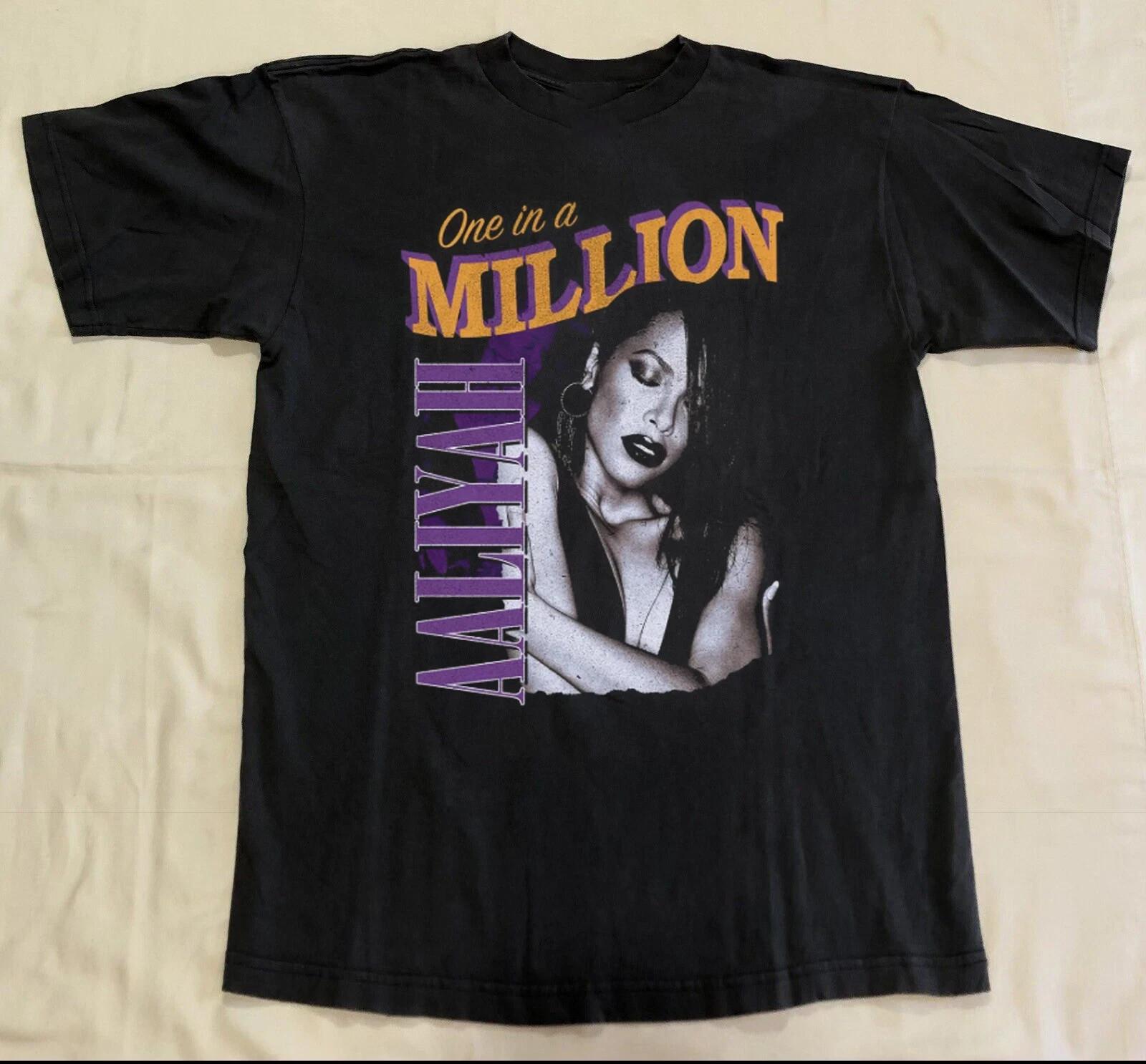 Aaliyah One In A Million Tee Unisex Cotton T Shirt XXXL