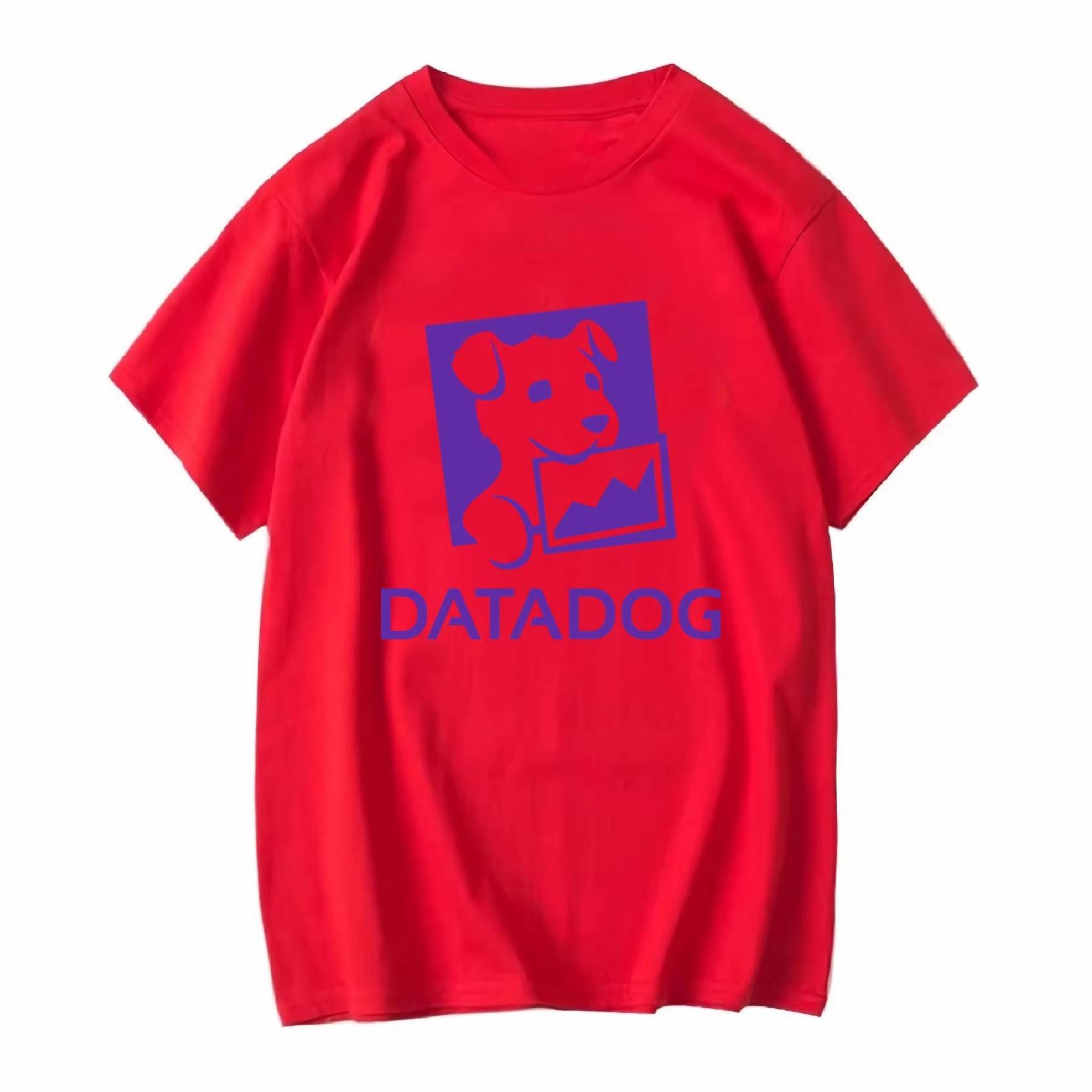DATADOG Cloud Monitoring T Shirt Long or Short Sleeves Vintage Washed Streetwear Unisex Casual Comfortable Designer Clothes 2XL
