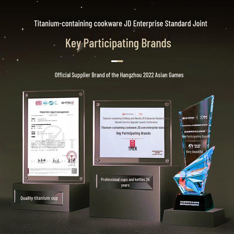 TOMIC Pure Titanium Insulated Tea Water Bottle with Tea Infuser