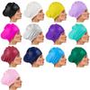 Soft Waterproof Swim Cap Elastic Snorkeling Cap Silicone Swim Headgear  Protecting Hair