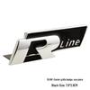 Compatible avec Volkswagen R-line: Autocollant Grille Métallique pour Modèle Dazhong Rline