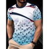 Herren Frühlings- und Sommer-Freizeit-T-Shirts