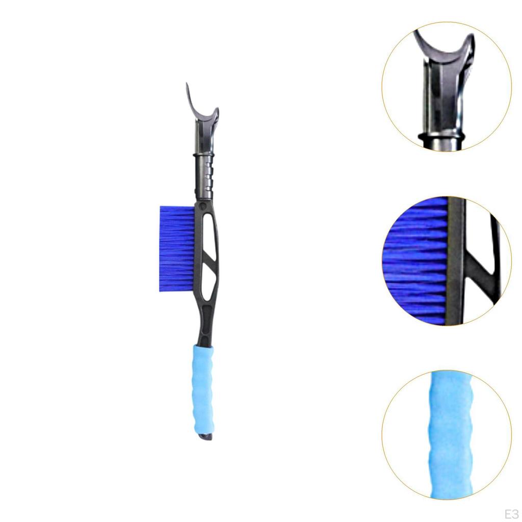 20inch Auto Windscreen Snow Brush Ice Remover Detachable Window Squeegee