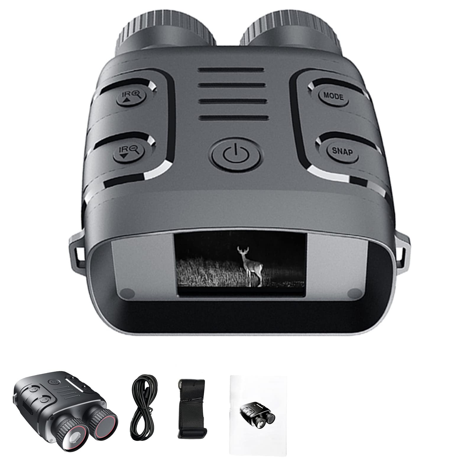 

Цифровий інфрачервоний бінокль нічного бачення SKYXIU з функцією фото, 7-рівневим інфрачервоним зумом нічного бачення, цифровий бінокль HD з 2,4-дюймовим РК-дисплеєм