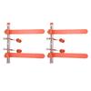 2 Sets Drawer Slide Installation Jig Hardware Clamp Quick Fixing Tools for Woodworking and Home Renovation
