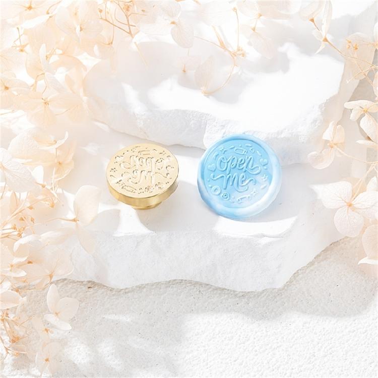 Sealing Wax Stamp English Series Wax Seal Stamp for Gift Wrap Scrapbooking Decor