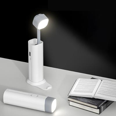 Usb Folding with Mobile Power Small Table Lamp 5000 MAh Multi-function Eye Protection Table Lamp Learning Bedroom Living Room Ou
