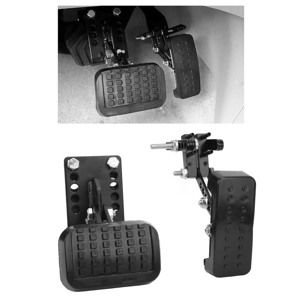 Gas and Brake Pedal Extenders Universal Anti Slip Accelerator Brake Pedal Extensions for Most Cars