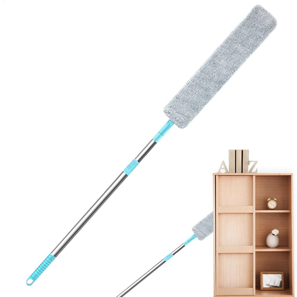 Telescopic Dust Brush Long Handle Mop Sweep Artifact Household Bed Bottom Gap Clean Fur Dusty Magic Microfibre Duster