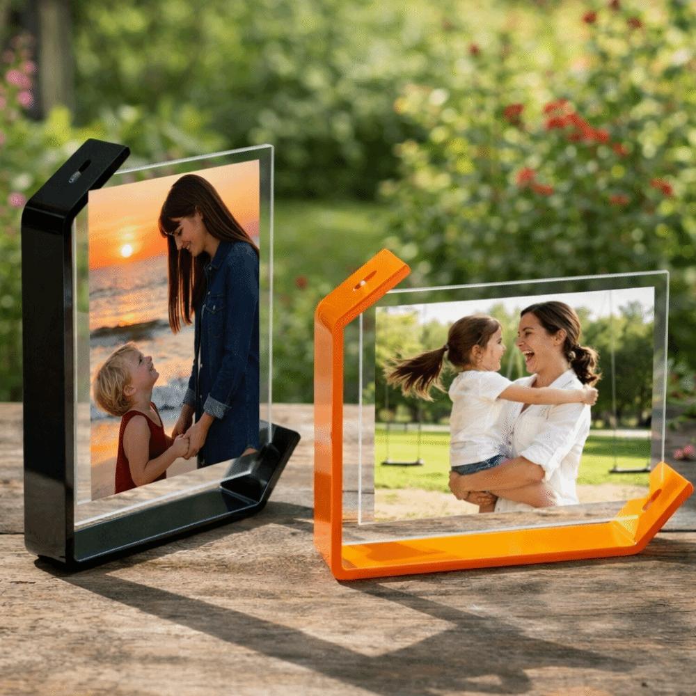 5/6/7/8 Inch Acrylic Photo Frame Modern Photo Stand Artwork Frame Poster Frame  Office