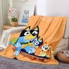 1 Stück B-Blucy Decke, Geschenk, für Männer und Frauen, Weiche Decke, Gut für Schlafsofa Couch Reisen, Leichte Flanelldecke