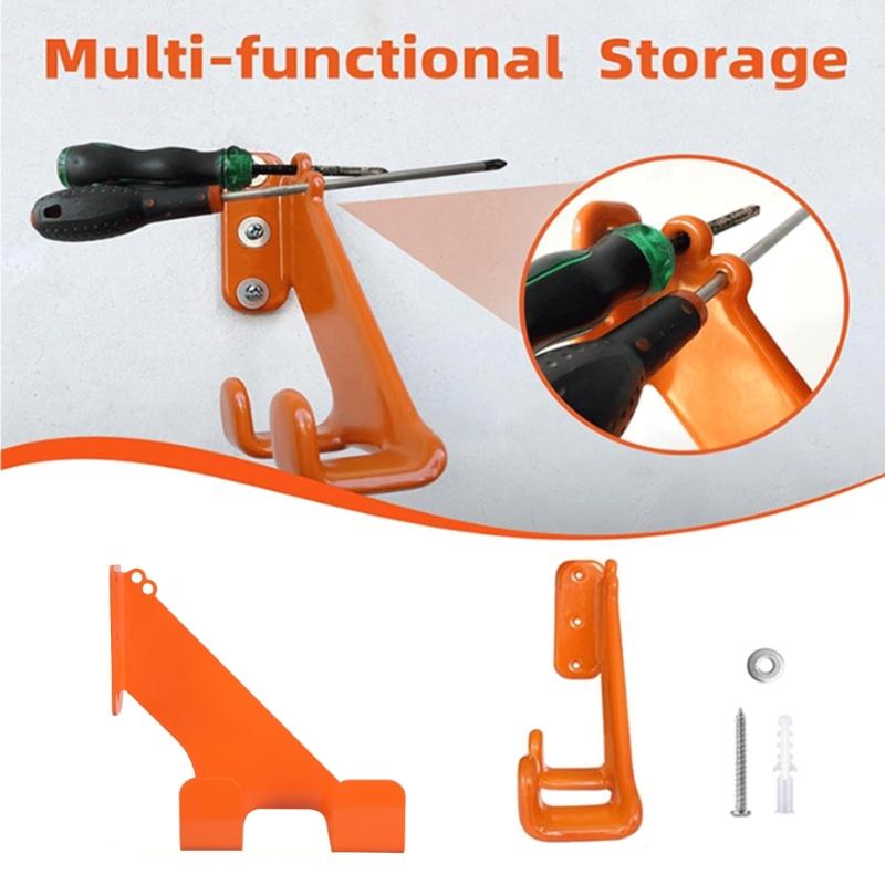 Wall Mounted Chainsaw Holder Bracket Stand for Secure Storage & Easy Access in Garage Workshop Efficient Tool Management