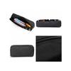 Rainbow Musical Notes Print Single Layered Pencil Case for Boy/Girls Best Gift Cartoon School Supplies Pencil Pouch for Children