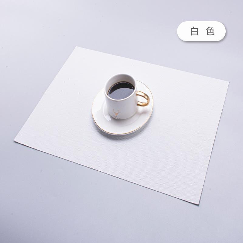 Ningxin Nordic style PP food grade placemat thermal insulation mat waterproof and oil-proof table mat western dining mat hotel LFGB test