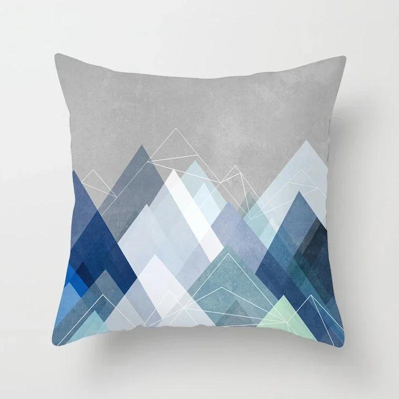 Geometric Abstract Pillowcase Living Room Sofa Cushion Cover Outdoor Throw Pillow Cover Home Decor Pillow Cases 45X45Cm