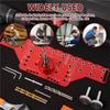 A03F-Woodworking Hole Drilling Guide Set For Cabinet Doors For Shelf Pins And Hinge Installation