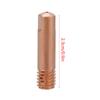 Honiwu Copper Contact 20 Pieces Welding 24KD Contact Welding Torch Welding Torch Contact Welding Nozzle Contact Welding Contact Welding Contact