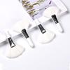 Mini Fan Makeup Brushes Facial Powder Foundation Blusher Concealer Brush Cosmetic Tools Synthetic Fiber Fan Brushes