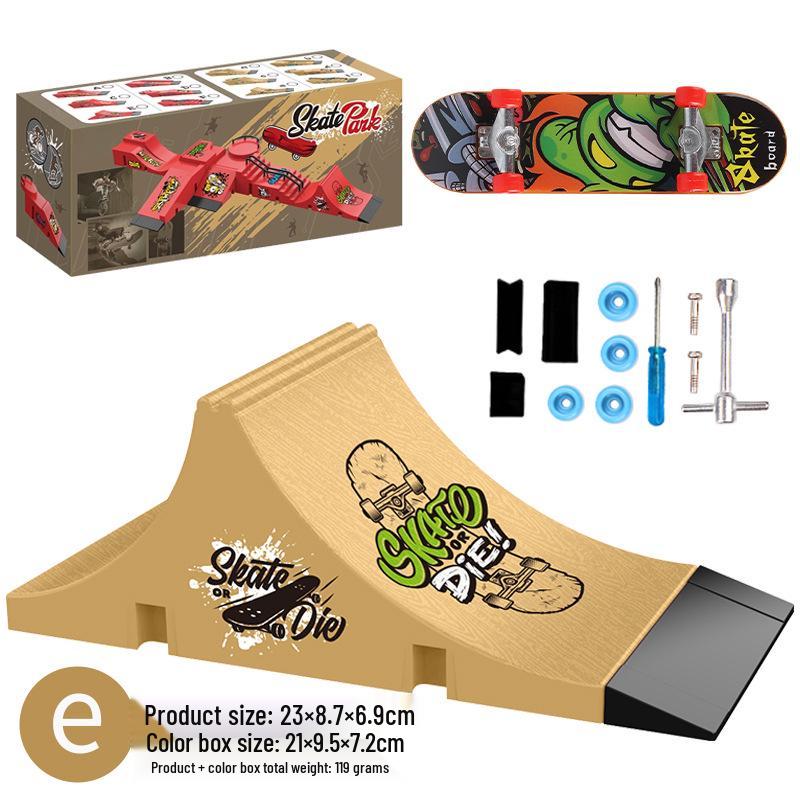 

Набор сцены парка для фингерскейтборда через границу: Профессиональная соревновательная площадка и креативные игрушки для детей