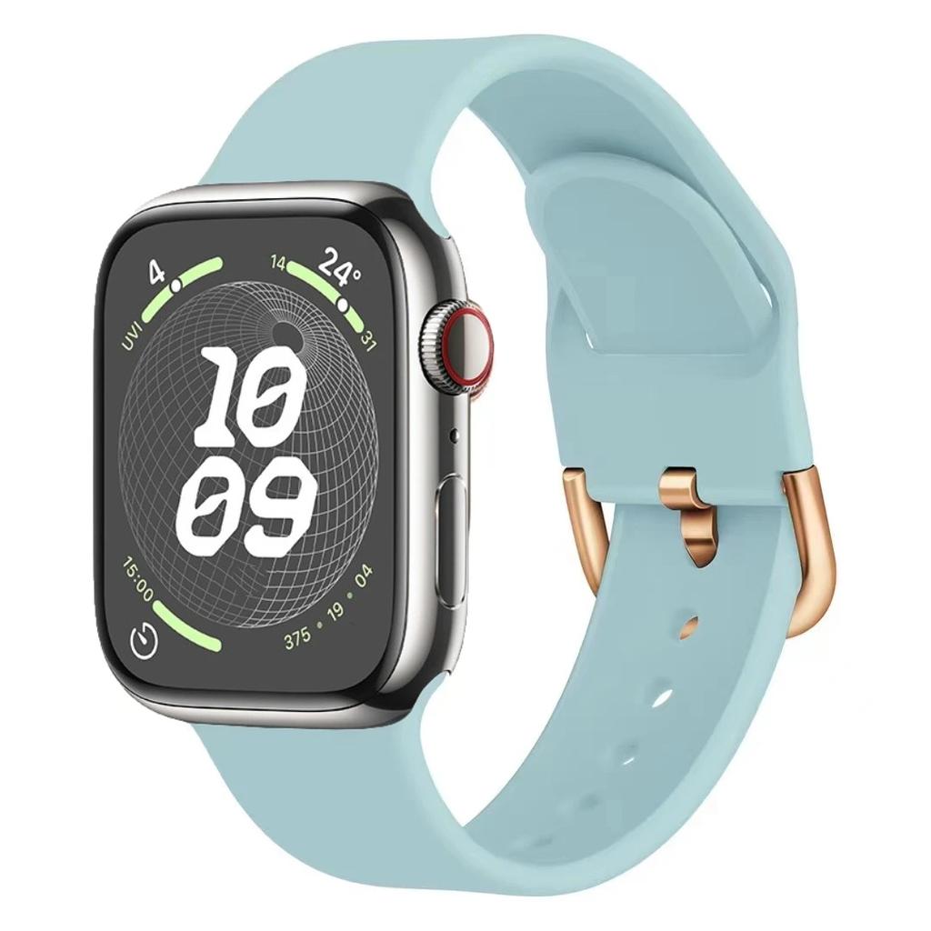 Silicone Strap For Apple Watch Band 11 10 9 8 7 46mm 42mm 45mm 41mm Ultra 3 49mm Sports Bracelet iWatch 6 5 4 SE 44mm 40mm Belt