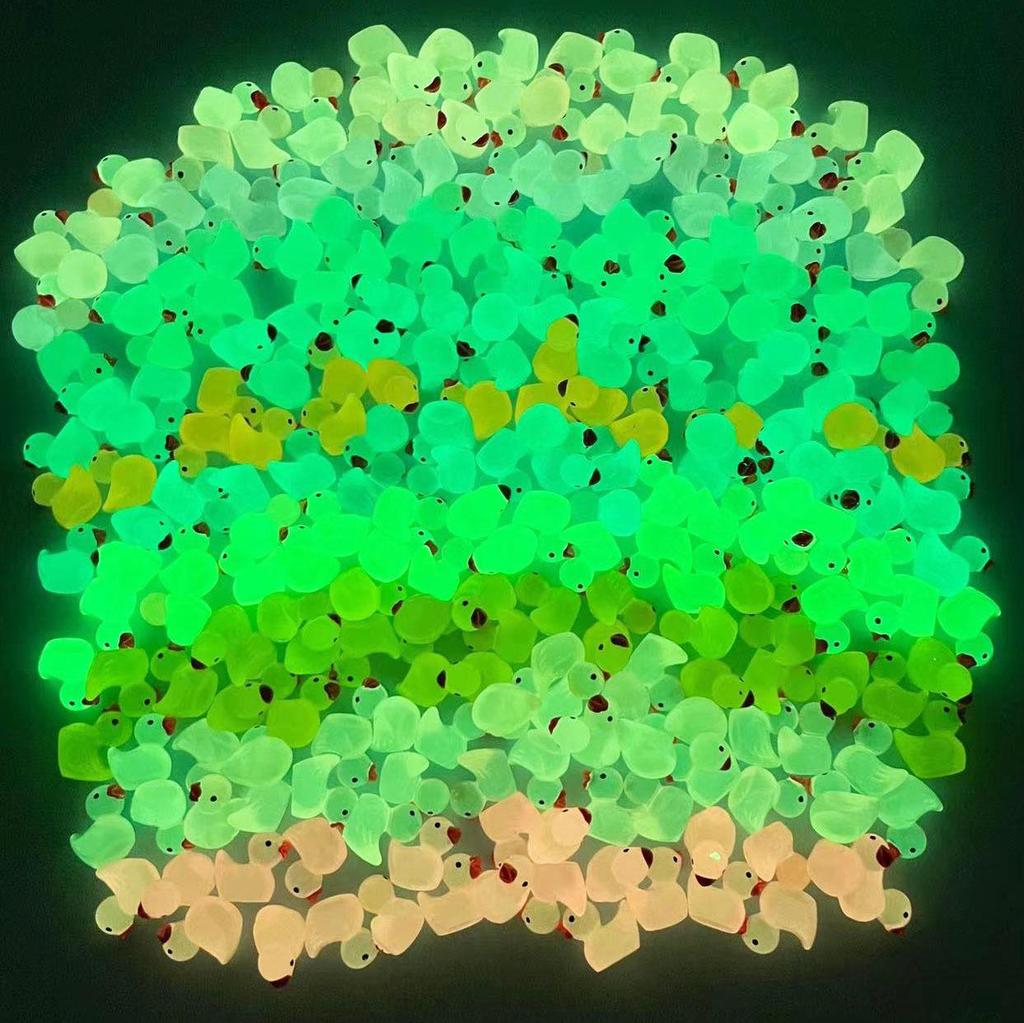 Colorful Resin Duckling Miniatures: DIY Luminous Accessories for Micro Landscape & Moss Ornaments