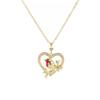 Collana Ciondolo Uccello a Forma di Cuore Elegante Huiyu per Donna