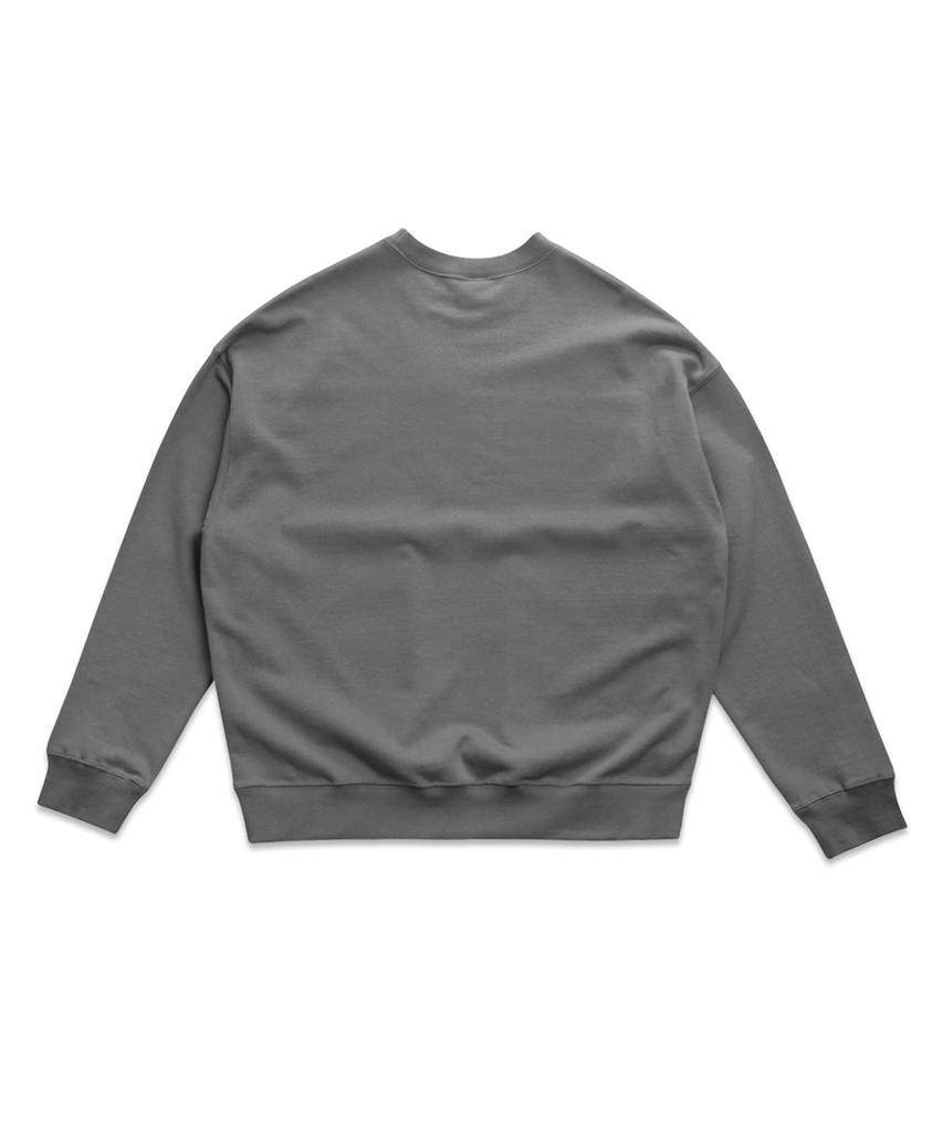 Aimnaseohyumeonbiing Ma-1 Pocket Detail Sweatshirts - Charcoal