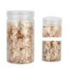 Metallic Foil Flakes Aluminium Foil Flakes for Epoxy Crafts Resin Jewelry Making (Golden)