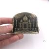 3D Metal Fridge Magnet: USA, England, Italy, Madrid, Dubai, Belgium, India, Israel - High-End Commemorative Collection