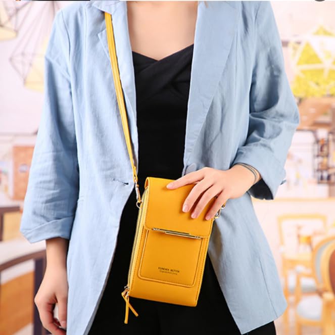 HiChiclife Smartphone Shoulder Bag with Smartphone Crossbody Smartphone Shoulder with Storage Wallet, Pouch, Women's, Stylish, Bag, Bag, Lightweight,