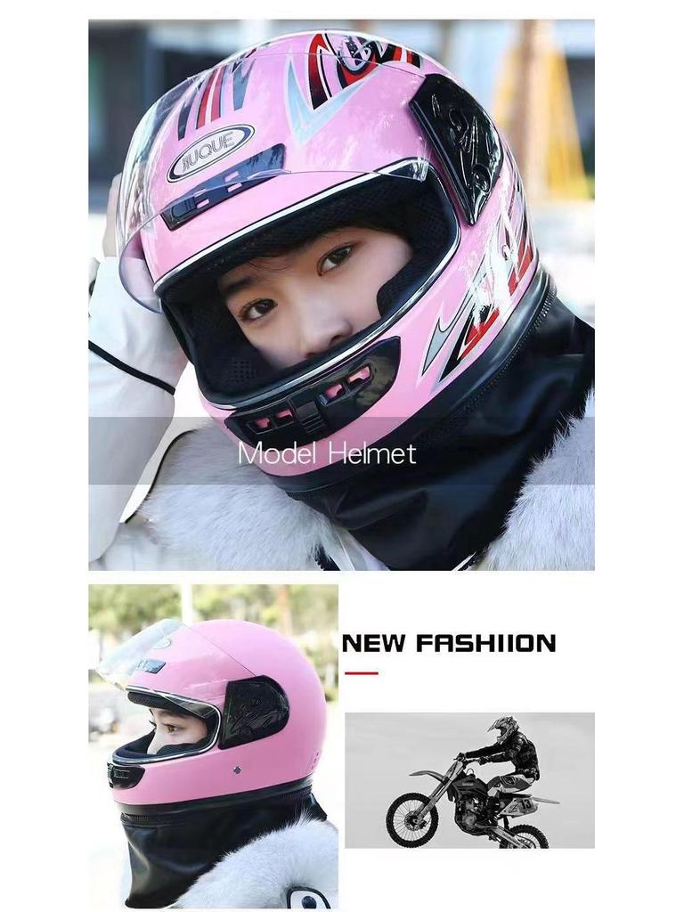 All-Season Anti-Fog Full-Face Helmet: Warm, Safe Riding for Men & Women