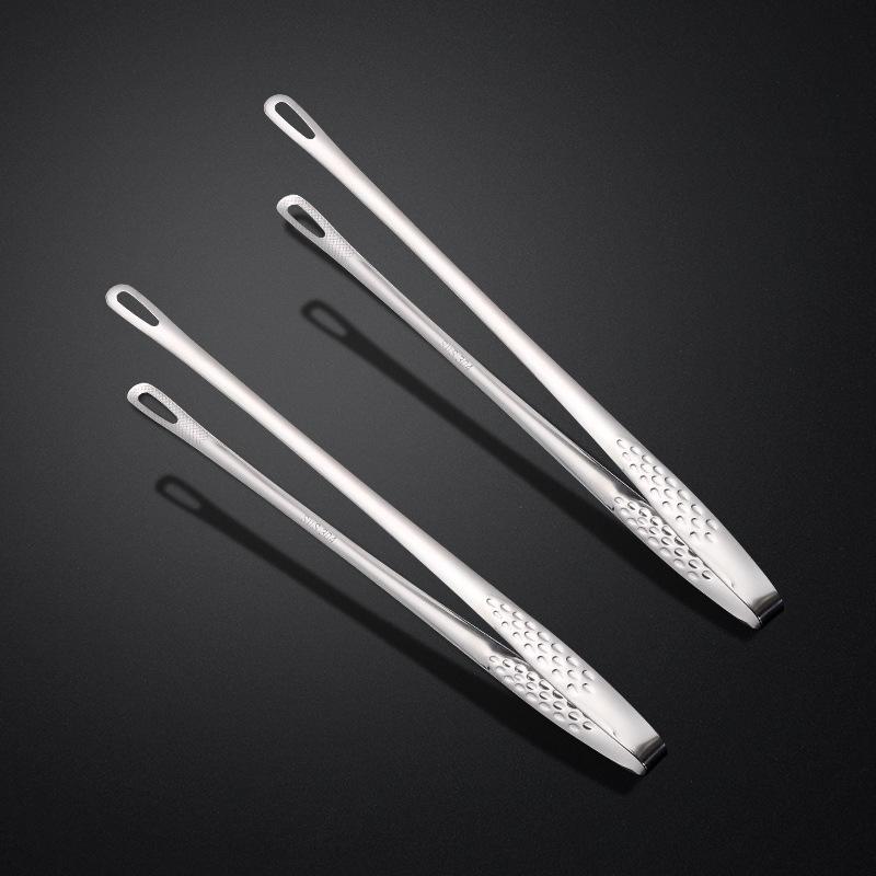 Stainless steel Korean barbecue clip Kitchen buffet Hotel food clip Outdoor barbecue clip Steak clip Bread clip