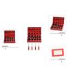 419Pcs Metric O Rings 32 Metric Sizes Universal Rubber Seal O Rings for Faucet Plumbing Hydraulics Hose Sealing Repair