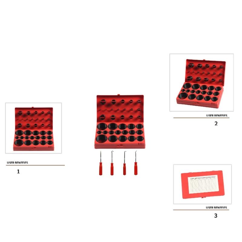 419Pcs Metric O Rings 32 Metric Sizes Universal Rubber Seal O Rings for Faucet Plumbing Hydraulics Hose Sealing Repair