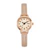 Light Luxury Simple Small Plate Watch Women'S Retro High-End Business Belt Waterproof Quartz Watch