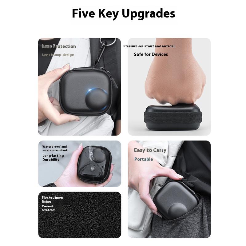 Small Storage Bag for DJI OSMO Nano Tempered Glass Screen Protector Carrying Case Travel Bag for DJI OSMO Nano Accessories