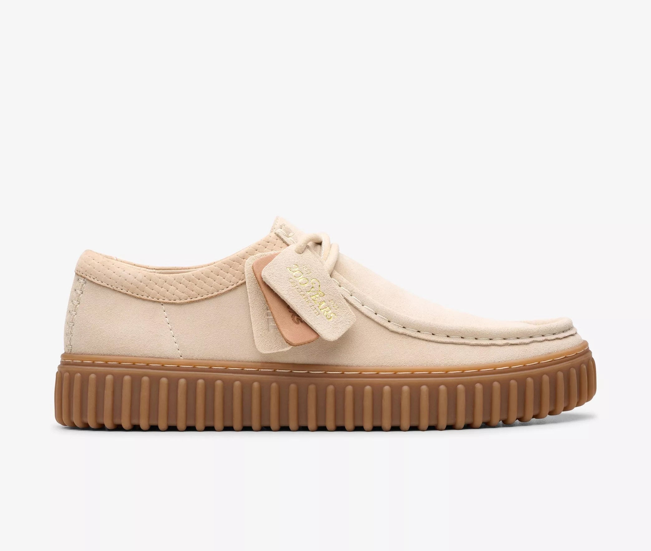 

Clarks Torhill Lo Ecru Suede 42 бежевый