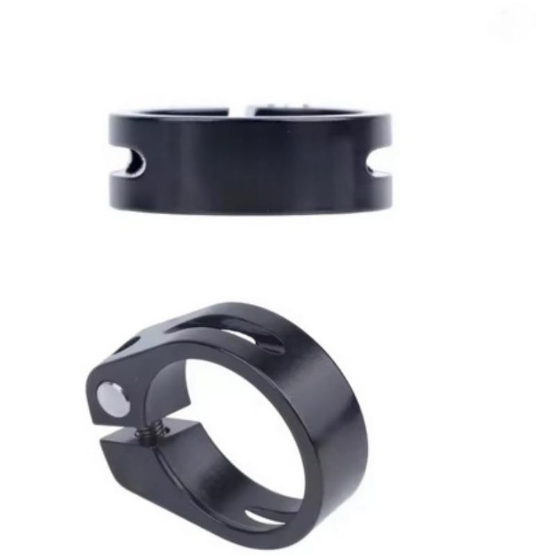 Aluminum Alloy Bicycle Seatpost Clamp Seat Tube Clamp MTB Bike Seat Tube Clip Bike Parts Bike Saddle Seat