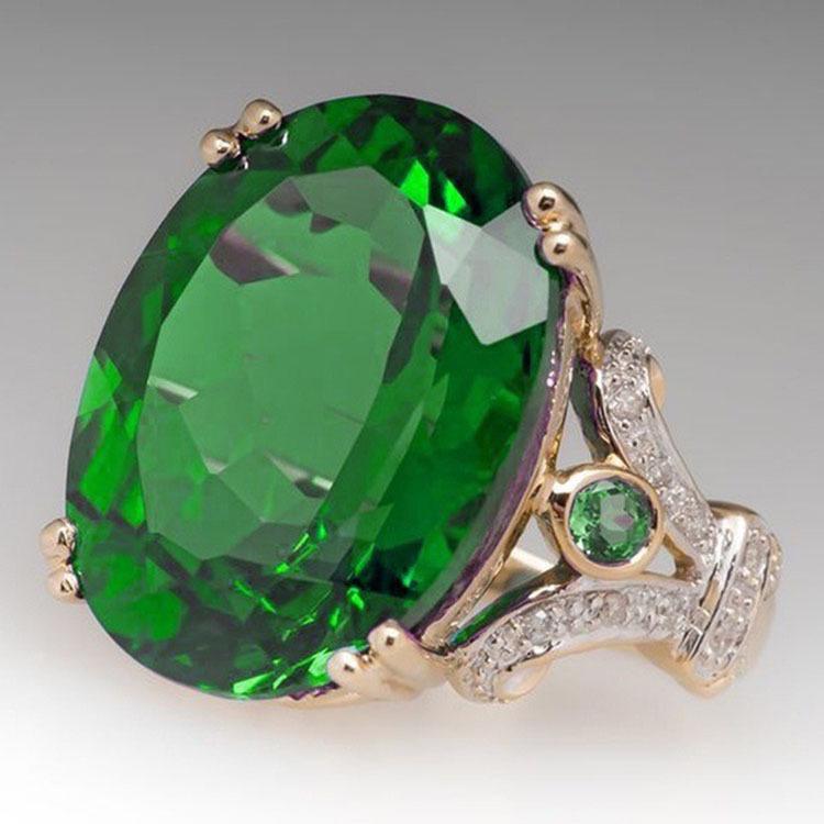 

Simple Opal Heart Ring - Women s Versatile European Light Luxury Jewelry Size 10 зелений