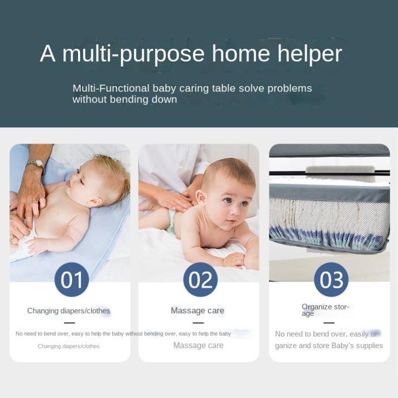 0-3 Years Old Newborn Foldable Multifunctional Care Diaper Nursing Table Household Baby Diapers Changing Table