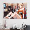 Yoimiya Animation G-Genshin I-Impact Tapestry Room Decor Wall Cloth Party Hanging Background Room Decor Baby Room